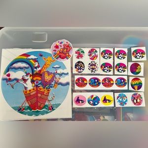 Lisa Frank vintage sticker lot